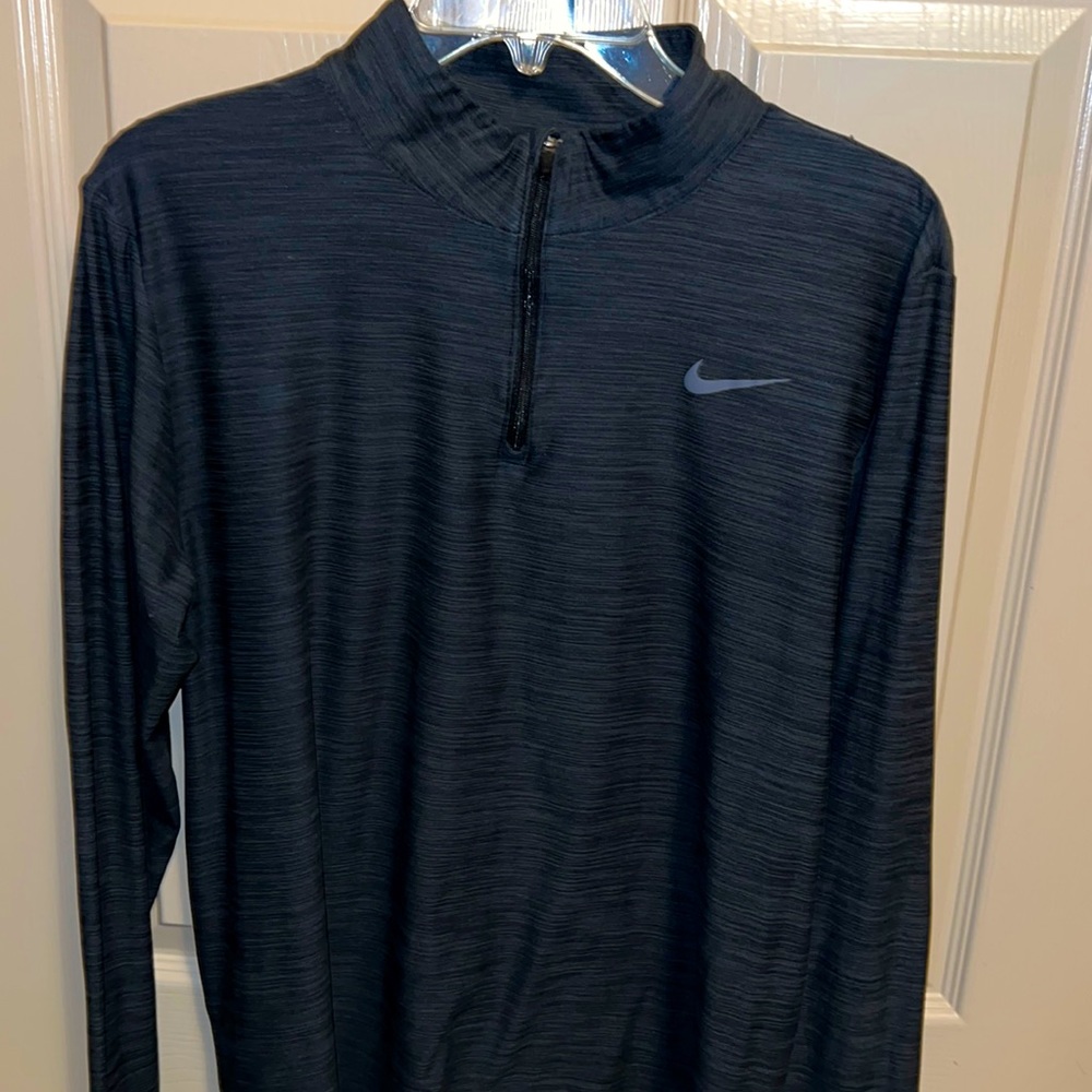 Nike Charcoal 1/4 Zip size Medium